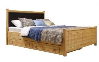 Кровать Дания (мягкая) 1 с ящиками 160