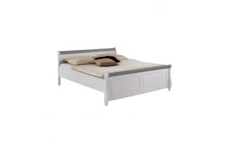 Кровать Мальта без ящиков 140х200 (серый)