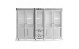 Фото Библиотека 5 дверей с ящиками APs185E-K04-S Ательер Хоум