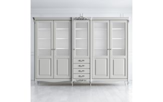 Фото Библиотека 5 дверей с ящиками APs185E-K04-S Atelier Home