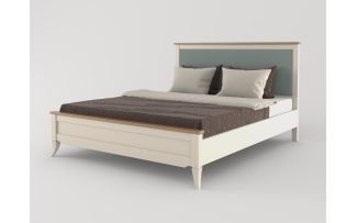 Кровать с мягким изголовьем Rimini 160x200