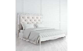 Кровать с мягким изголовьем 180х200 Silvery Rome
