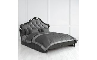 Кровать Nocturne с мягким изголовьем 160*200 серебро