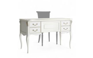 Фото Кабинетный стол пристенный R111M.2S-K02-G Романтик Голд