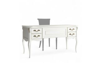 Фото Кабинетный стол широкий APg111L.2S-K02-G Ательер Голд