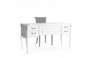 Фото Кабинетный стол широкий S111L.2S-K00-S Сильвери Роум