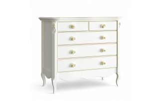 Фото Комод бельевой 5 ящиков G109-K02-G Голден Роуз