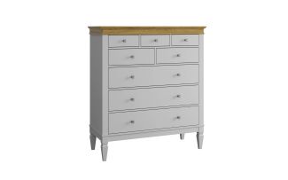 Фото Комод Ольса-С 323 белый лак - антик 24