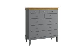 Фото Комод Ольса-С 323 серый 7042 - антик 24