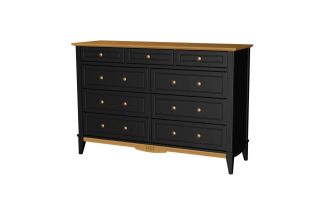 Фото Комод Пенни NN 036 (Блэк / Антик 24)