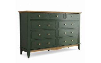 Фото Комод Пенни NN 036 (Грин 6020 / Антик 24)