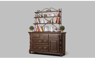 Фото Комод с кованой граверсой Валенсия 2-2