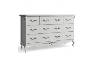 Фото Комод широкий 8 ящиков APs134-K04-S Ательер Хоум