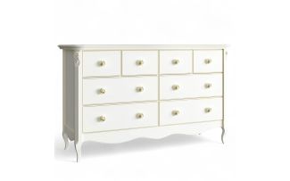 Фото Комод широкий 8 ящиков G134-K02-G Голден Роуз
