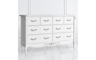 Фото Комод широкий 8 ящиков S134-K00-S Silvery Rome