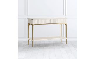Фото Консоль с полкой Pr004AT-gold Primo gold