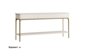 Фото Консоль с полкой Primo Pr003AT-gold