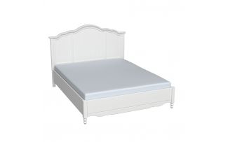 Кровать Верден с низким изножьем 160х200 белый воск