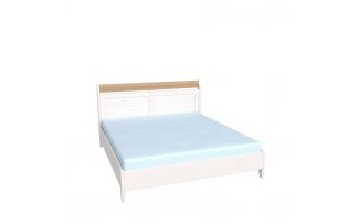 Кровать Бейли без изножья 160х200 белый воск-антик