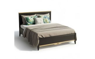 Фото Кровать Пенни 160x200 блэк/антик 24