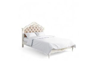 Фото Кровать с мягким изголовьем 120*200 R312-K02-G-B01 Романтик Голд