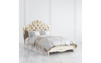 Фото Кровать с мягким изголовьем 120*200 R412-K02-G-B01 Romantic Gold
