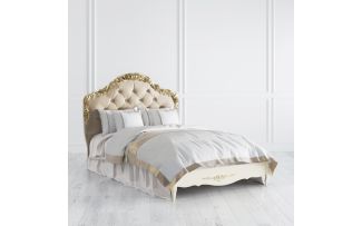 Фото Кровать с мягким изголовьем 120*200 R412-K02-GG-B01 Romantic Gold