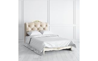 Фото Кровать с мягким изголовьем 120*200 R712D-K02-G-B01 Romantic Gold