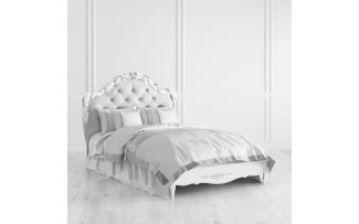 Фото Кровать с мягким изголовьем 120*200 S412-K00-S-B07 Silvery Rome