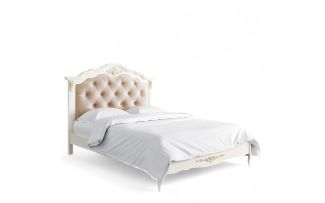 Фото Кровать с мягким изголовьем 140*200 R314-K02-G-B01 Романтик Голд