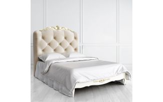 Фото Кровать с мягким изголовьем 140*200 R714D-K02-G-B01 Romantic Gold