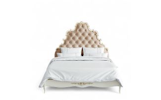 Фото Кровать с мягким изголовьем 160*200 A426-K02-G-B01 Ательер Голд