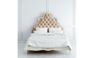 Фото Кровать с мягким изголовьем 160*200 A426-K02-G-B01 Atelier Gold