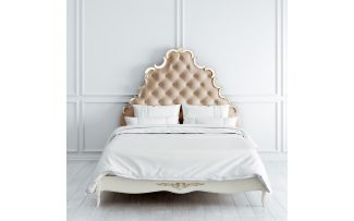 Фото Кровать с мягким изголовьем 160*200 A426Z-K02-G-B01 Atelier Gold