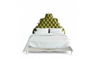 Фото Кровать с мягким изголовьем 160*200 A426Z-K02-G-B10 Ательер Голд