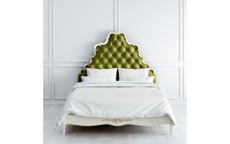 Фото Кровать с мягким изголовьем 160*200 A426Z-K02-G-B10 Atelier Gold