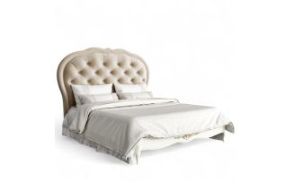 Фото Кровать с мягким изголовьем 160*200 R516-K02-G-B01 Романтик Голд