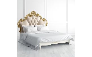 Фото Кровать с мягким изголовьем 160*200 R566D-K02-GG-B01 Romantic Gold