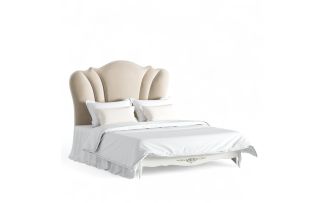 Фото Кровать с мягким изголовьем 160*200 R616-K02-G-B01 Романтик Голд