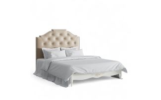 Фото Кровать с мягким изголовьем 160*200 R646-K02-G-B01 Романтик Голд