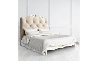 Фото Кровать с мягким изголовьем 160*200 R716D-K02-G-B01 Romantic Gold