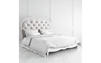 Фото Кровать с мягким изголовьем 160*200 S516-K00-S-B07 Silvery Rome