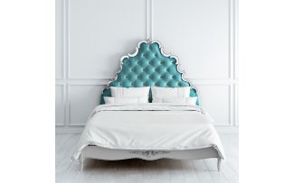 Фото Кровать с мягким изголовьем 160x200 Atelier Home A426Z-K04-S-B08