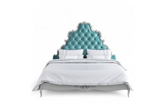 Фото Кровать с мягким изголовьем 180*200 A428-K04-S-B08 Ательер Хоум