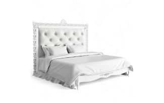 Фото Кровать с мягким изголовьем 180*200 A548-K00-S-B07 Ательер Голд