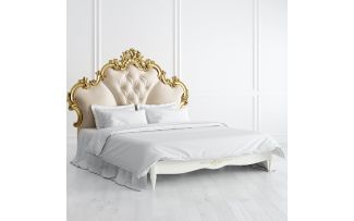 Фото Кровать с мягким изголовьем 180*200 R568D-K02-GG-B01 Romantic Gold