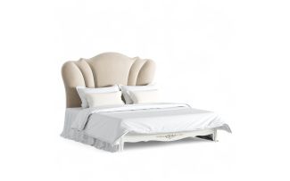 Фото Кровать с мягким изголовьем 180*200 R618-K02-G-B01 Романтик Голд