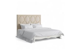 Фото Кровать с мягким изголовьем 180*200 R678-K02-GG-B01 Романтик Голд
