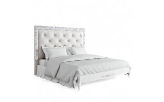 Фото Кровать с мягким изголовьем 180*200 S218D-K00-S-B07 Сильвери Роум