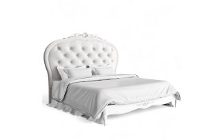Фото Кровать с мягким изголовьем 180*200 S518D-K00-S-B07 Сильвери Роум
